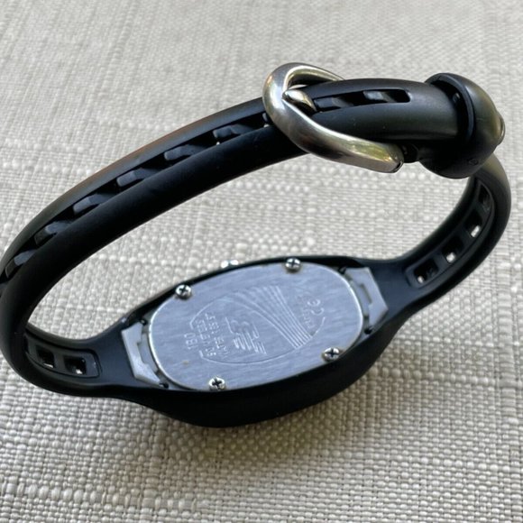 New Balance Women Watch Black Rubber Band Sport Analog Quartz Watch - Picture 10 of 11